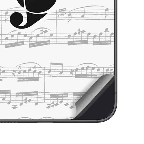 BW Musical Notes Galaxy A14 5G Skin